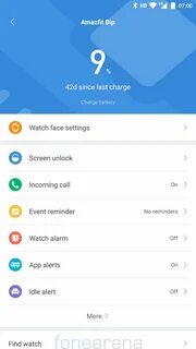 Amazfit bip инструкция