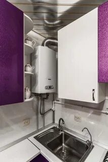 Проект кухни газовой колонкой