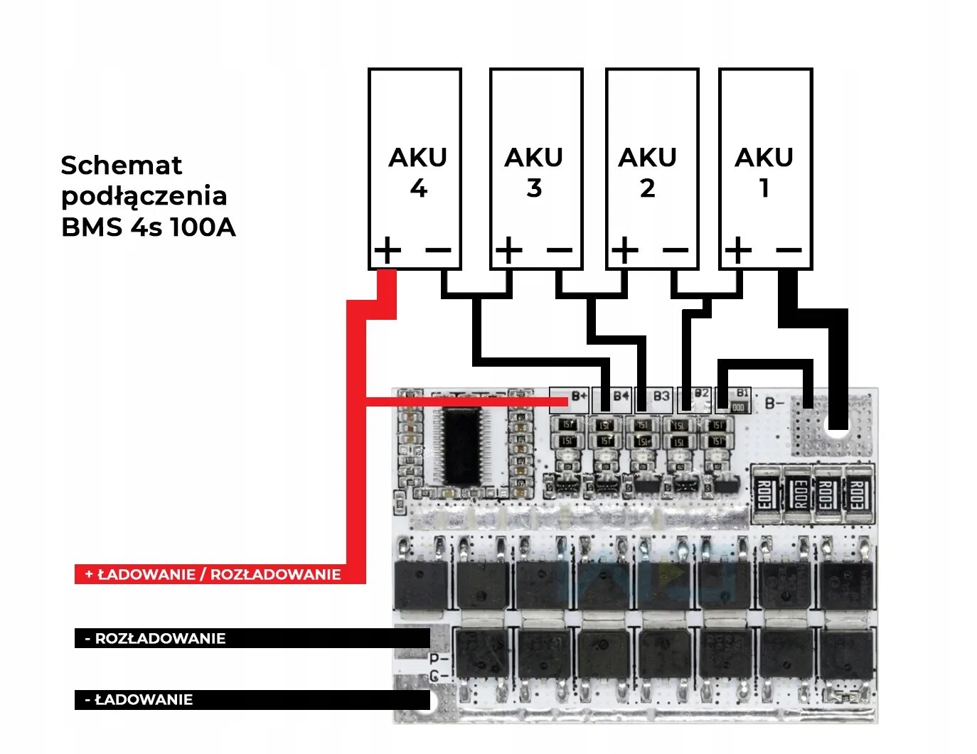 Подключись к 100. 5s 4s 3s BMS 100a. Подключение платы БМС 5s 100а схема. BMS 5s 18v 100a. Плата BMS 4s.