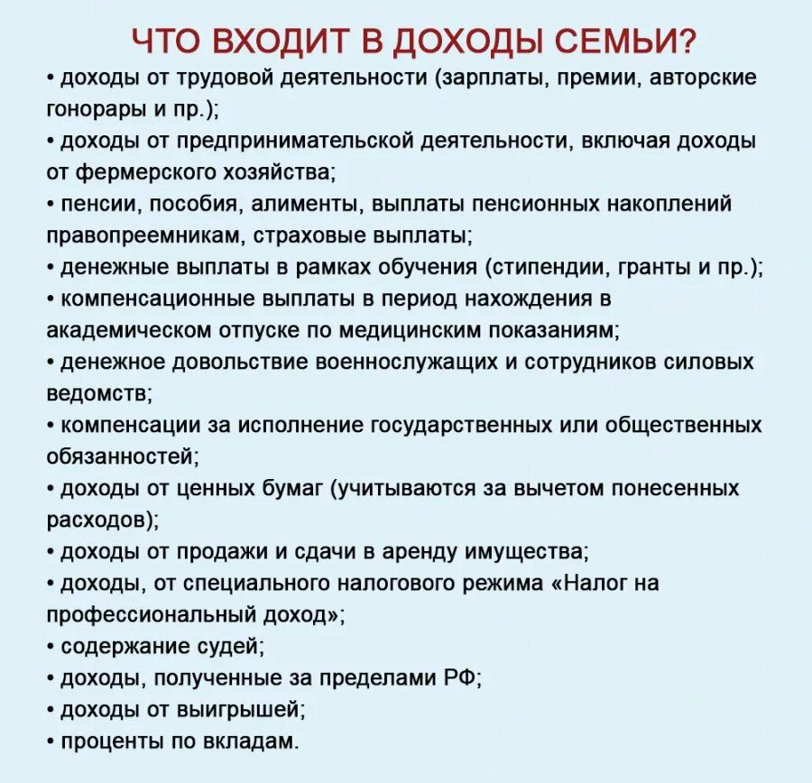 Трудовой доход в рф. Трудовые доходы семьи. Доходы от трудовой деятельности. Вовсе не трудовые доходы. Какие доходы учитываются при назначении малоимущей семьи.