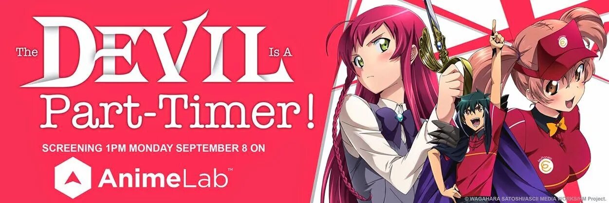 Is a. The Devil is a Part-timer. Devils Part timer. The Devil is a Part-timer! Скрины. The Devil is a Part-timer Люцифер и.