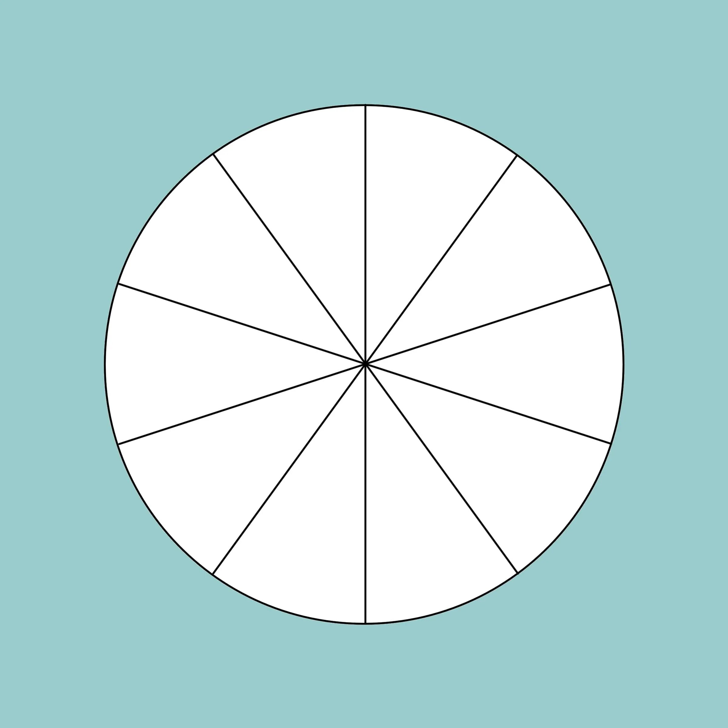 Круг сечку сами. Круг поделенный на 10 частей. Сектор круга. Круг разделенный на части. Круг разделить на 10.