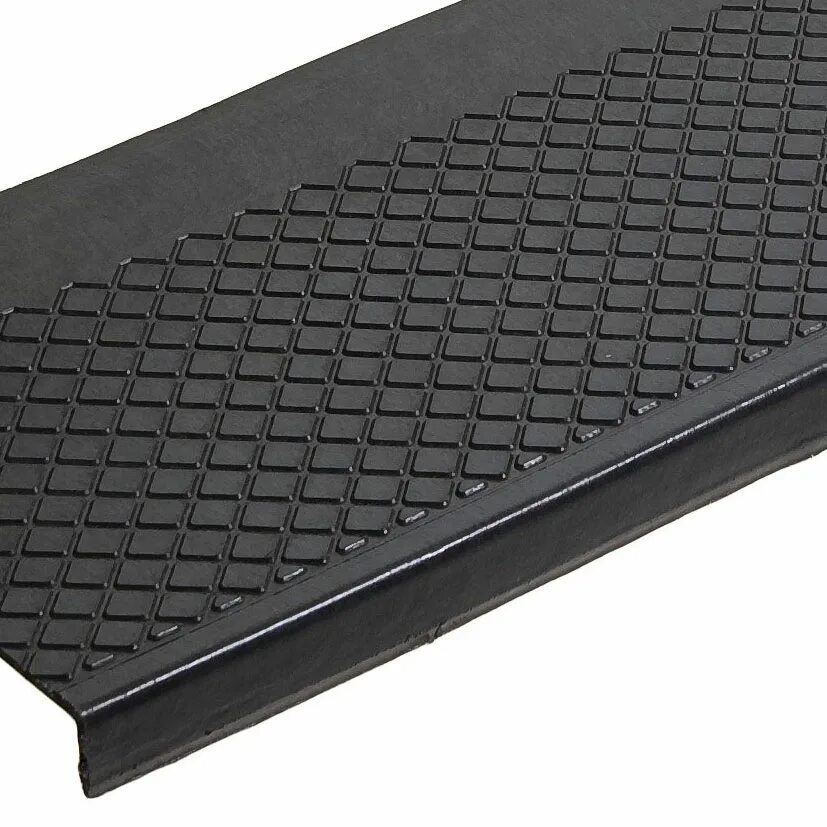 Step protect. Non-Slip Step 600x200. DFZ 36 Stair Tread. Stair Tread Size. Rubber that is placed on the Edge of the Stairs for Safety.