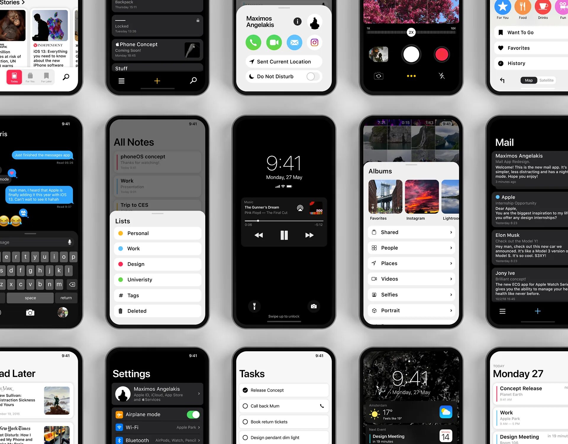 Iphone 13 UI. Интерфейс айфона 15. Iphone IOS 13. Айфон IOS 14 Dark Mode.