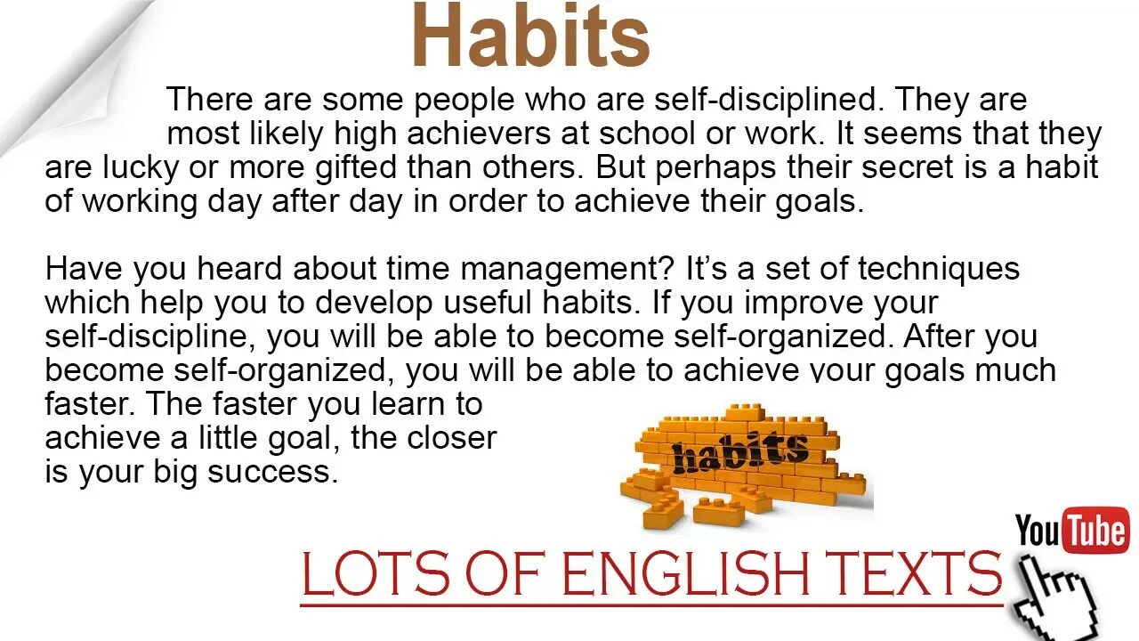 Тексты для Бегиннер на английском. Lots of English texts. Habits текст. Английский текст good Habits. English txt