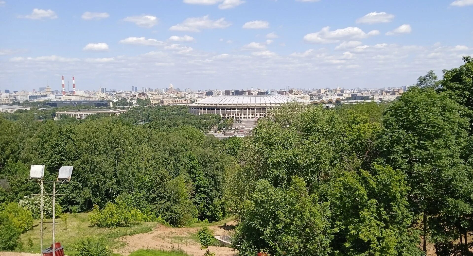 Ленинские горы. Метромост