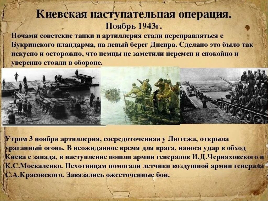 Киевская наступательная операция 3—13 ноября 1943. Битва за Киев 1943 форсирование Днепра. Даты форсирование Днепр 1943. Битва за Днепр 1943 года. Битва за днепр презентация