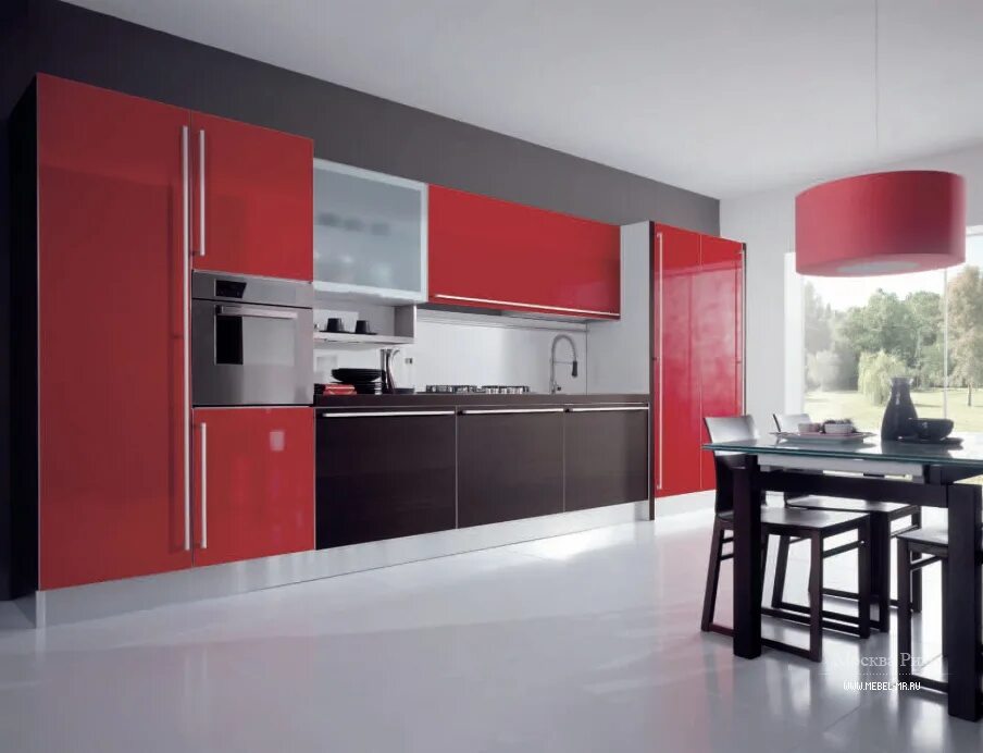 Кухни какие модели. Кухни Фотогалерея. Кухонный гарнитур черно красный. Современные кухни. Современный кухонный гарнитур.
