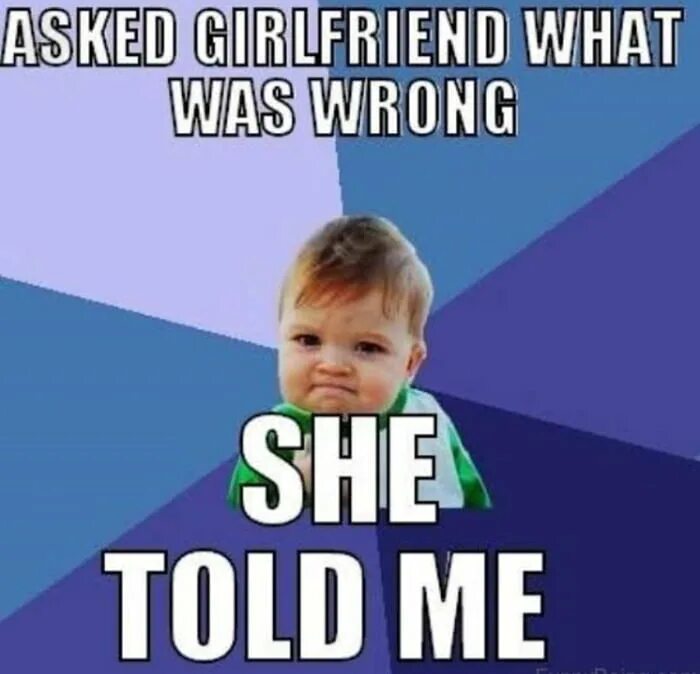 She is wrong. Мем дебют.