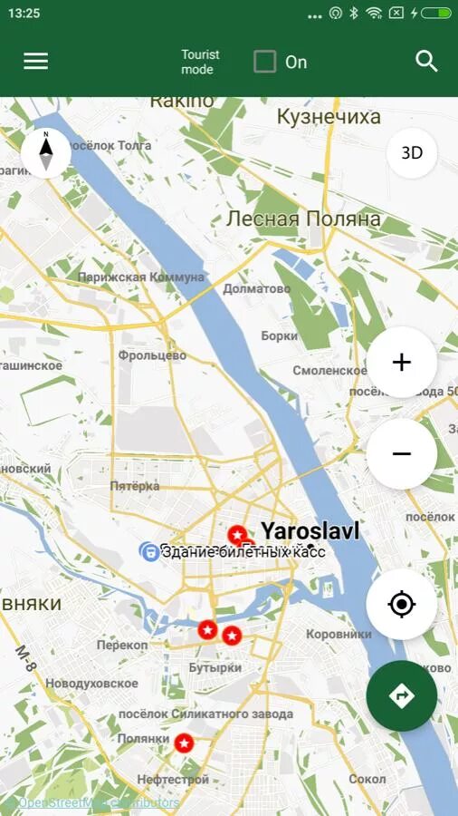 Карта дождя ярославль. Ярославль на карте. Карта Ярославля с достопримечательностями. Средний поселок Ярославль на карте.