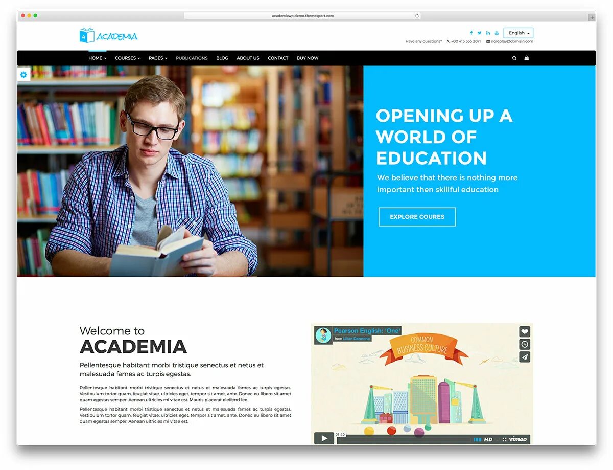 Academia сайт