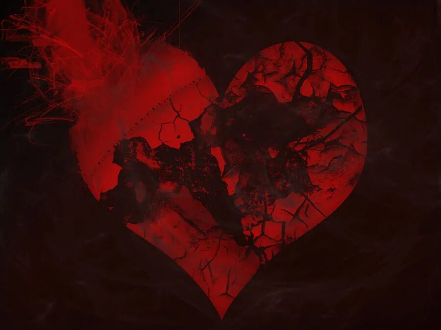 Broken heart deep