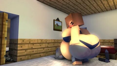 oc, minecraft, 3d, air hose, air inflation, air tank, artillery shell, ass ...