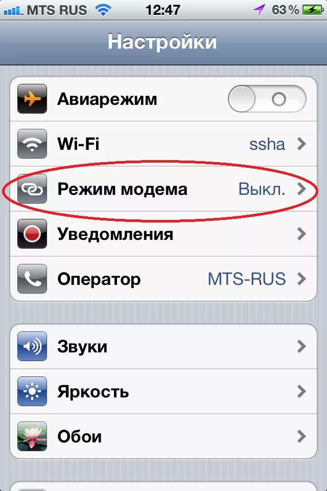 Настроить айфон 4. Режим модема айфон 4. Режим модема параметры. Настройки айфона. Меню настроек айфона.