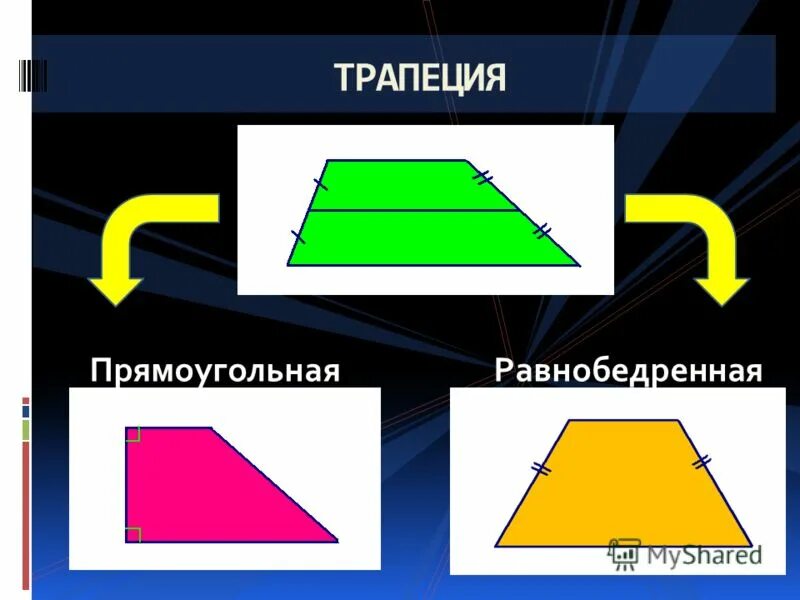 Прямоугольная трапеция. Равнобедренная и прямоугольная трапеция. Прямоугольник трапеция.