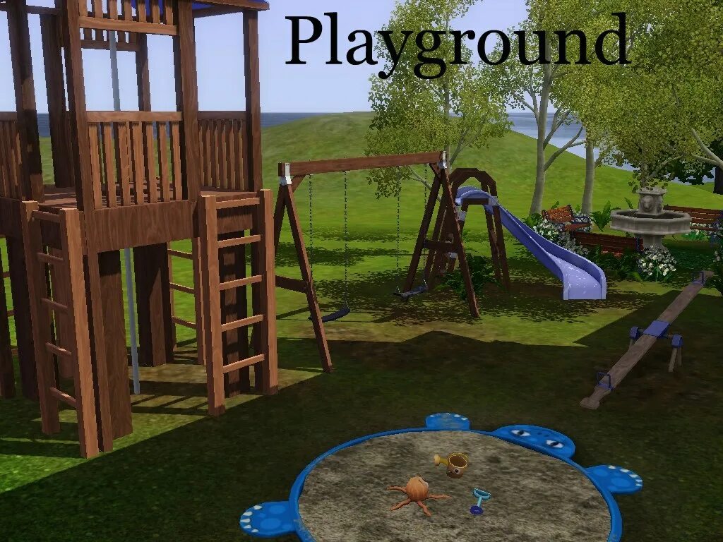Мод playgrounds скибиди. Детская площадка симс 4. детская площадка в симс 2. симс детская площадка во дворе. моды для mount playground.