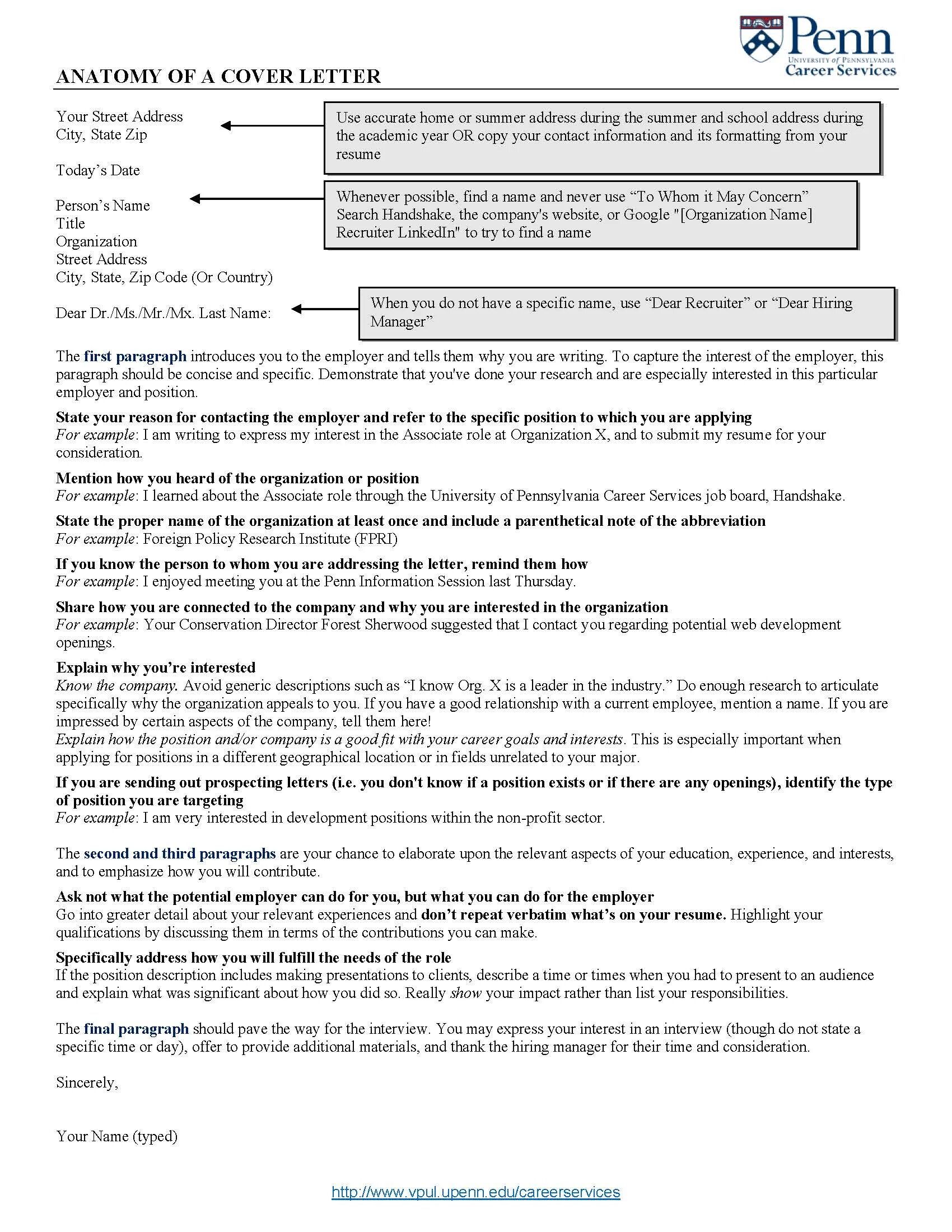 Position applied for. Cover Letter Guideline. To emphasize. Dear hiring Manager. How to emphasize the interests of the Parties.