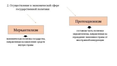Какое название получила политика