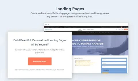 Partner landing