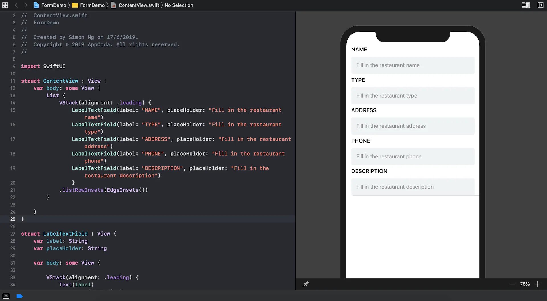 Swift list. Swift пример кода. swift ui приложения. swift программирование. свифт язык программирования.