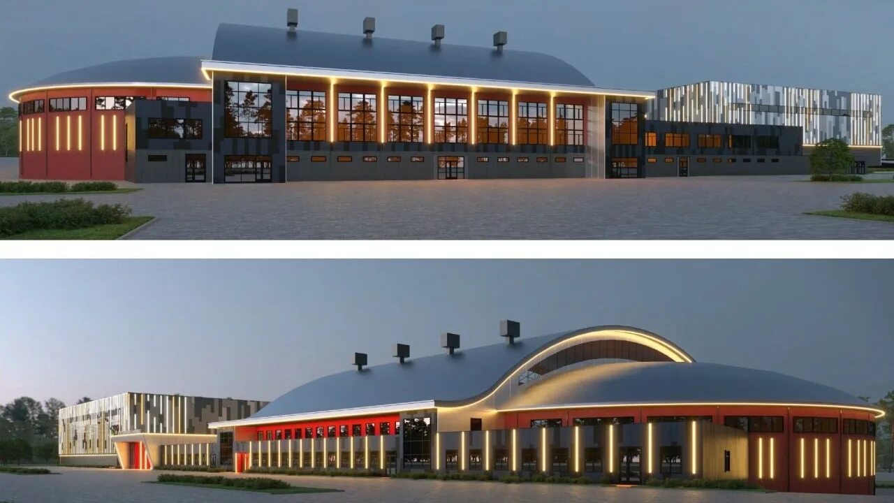 Универсальный спортивный комплекс ханты. Спорткомплекс номер 1.