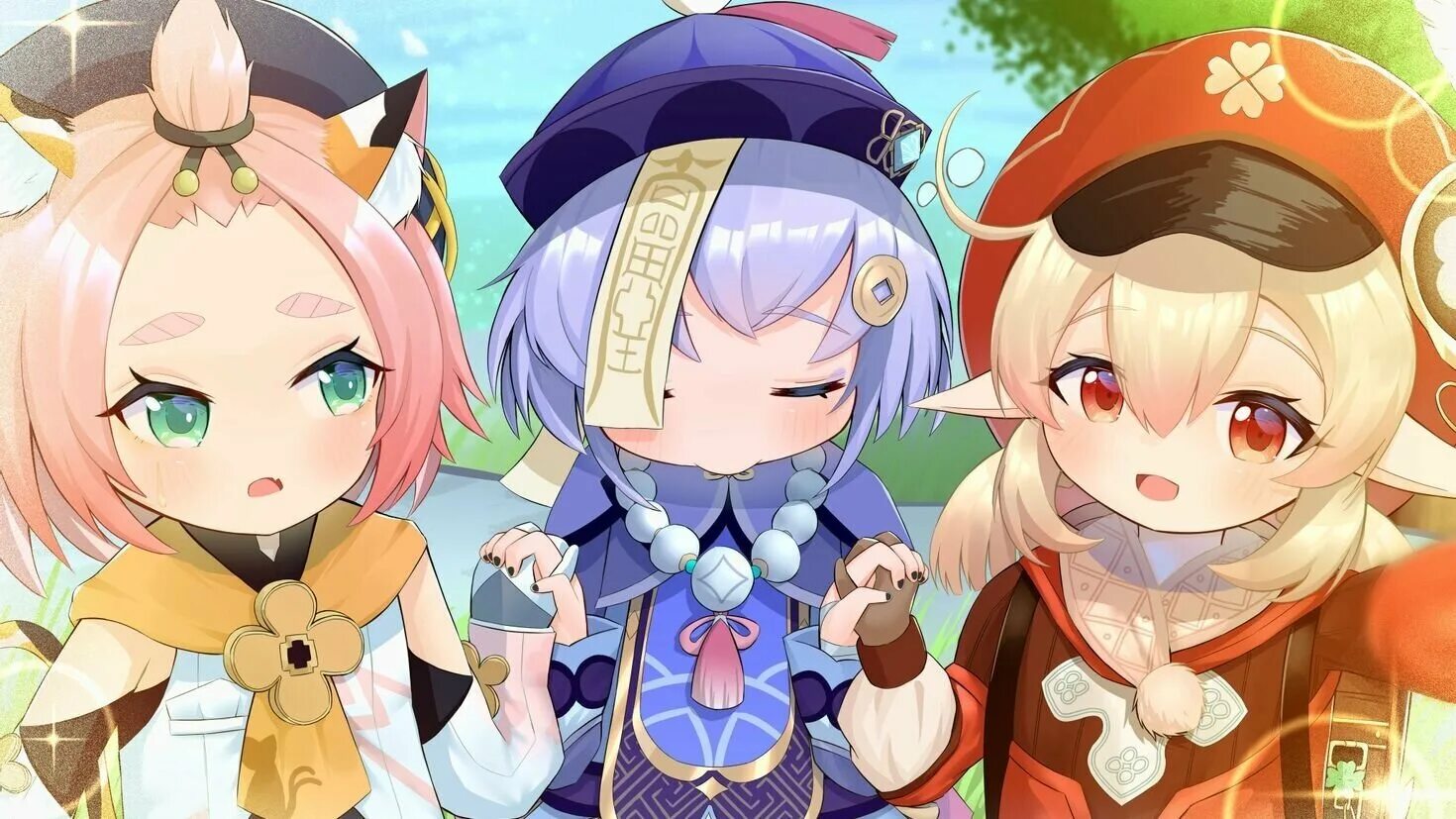 геншин импакт милые. кли геншин импакт арт. Qiqi геншин импакт. Qiqi геншин импакт. геншин импакт милые.