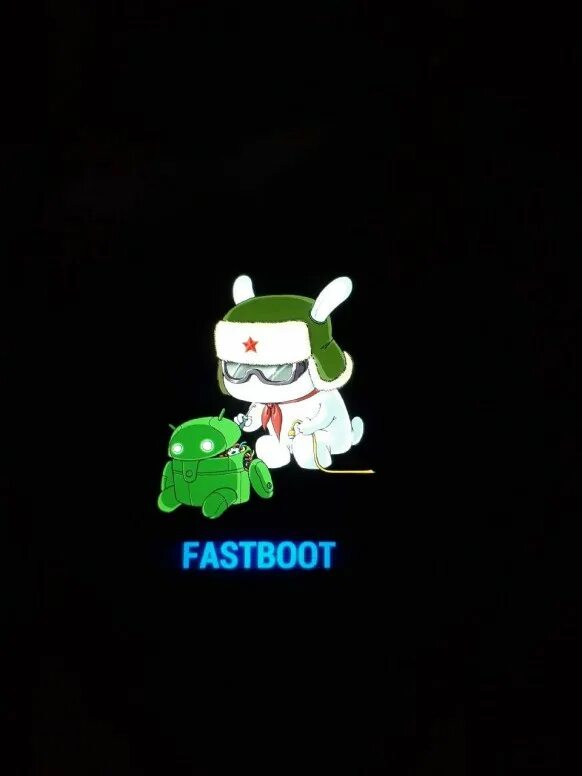 На телефоне высветилось fastboot