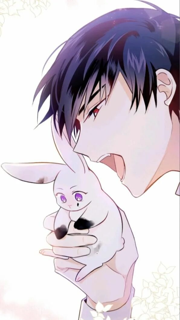 A symbiotic relationship between a rabbit