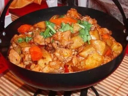 Рагу из кролика с овощами