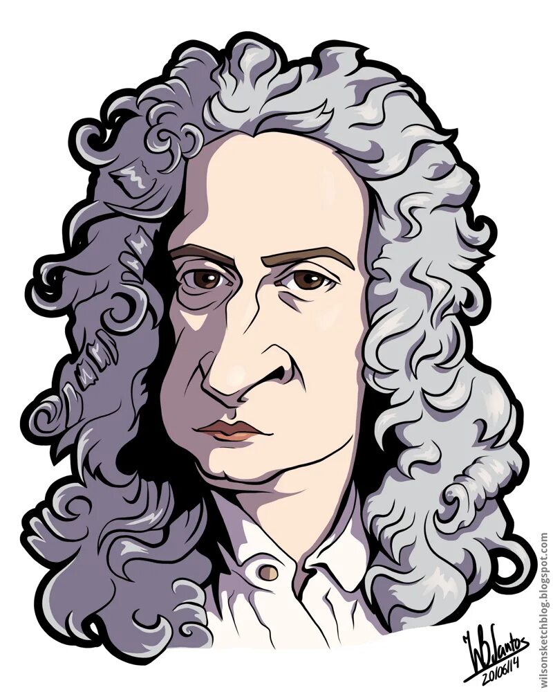 Ньютон портрет.