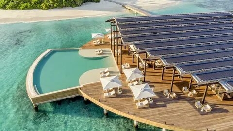 Impressive solar-powered island resort opens in the Maldives