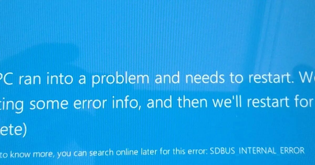 Into problems