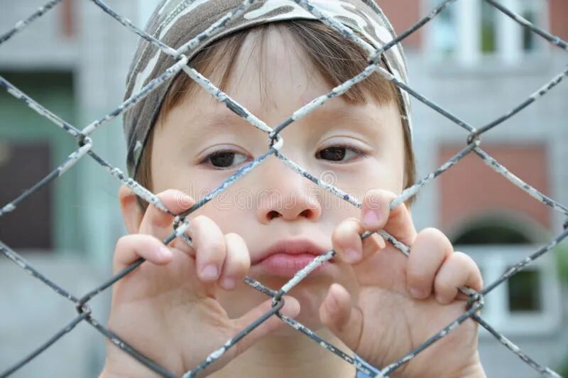 Through the bars