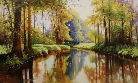 Картины пейзажи и портреты