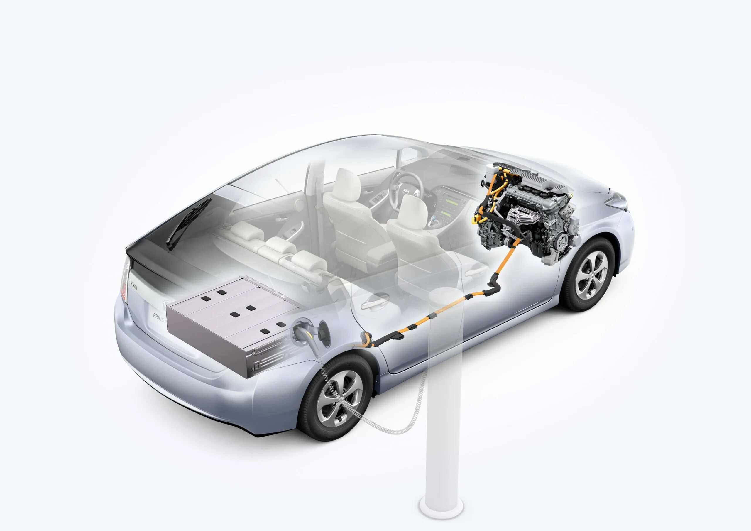 Тойота приус 2 гибрид. Toyota prius hybrid system. Схема гибридной силовой установки. Бензиновый двигатель тойота приус. Устройство приуса тойота.