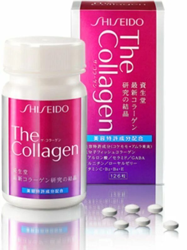 Коллаген с витамином с таблетки цены. Supplement Collagen Япония. Shiseido коллаген. Японский коллаген в таблетках. Коллаген Supplement Япония.