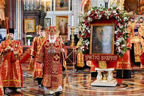 Во сколько служба в церкви на пасху