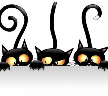 Three black