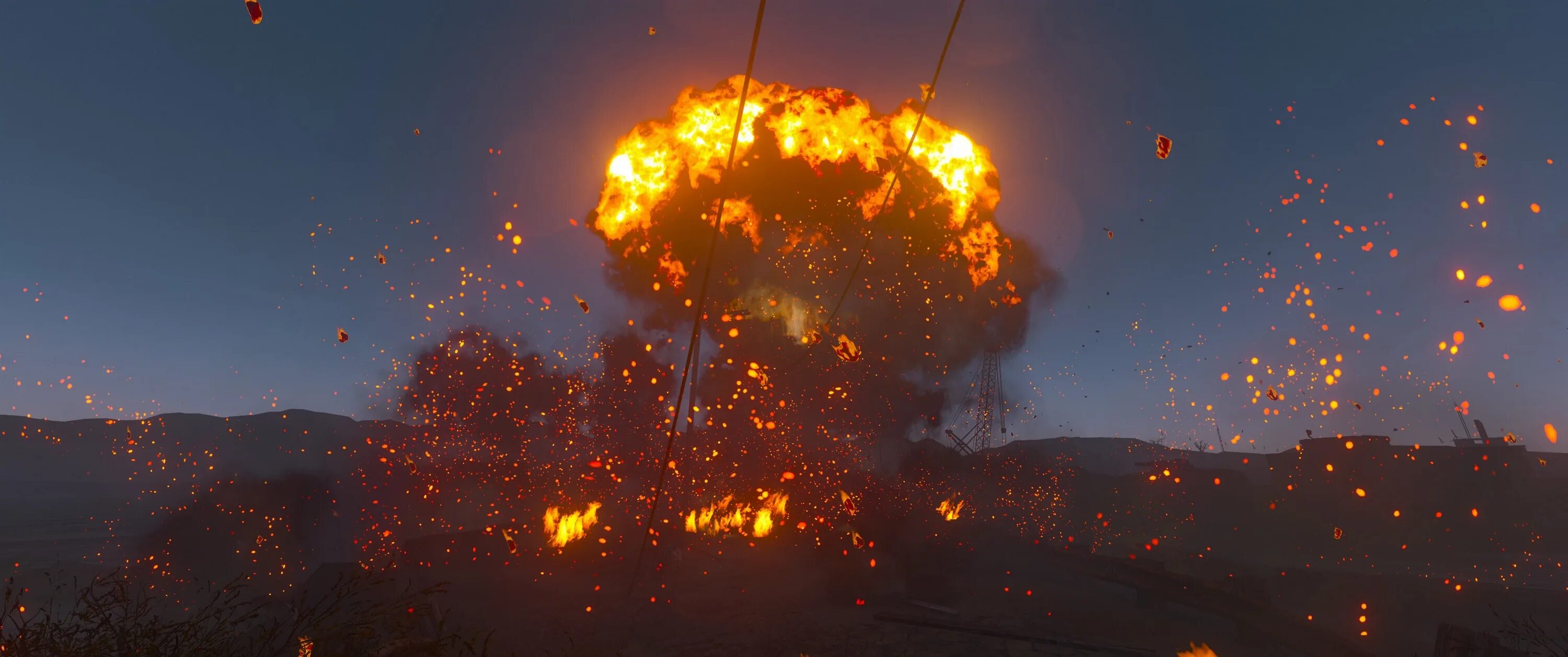 Fallout 4 осколки от выстрелов