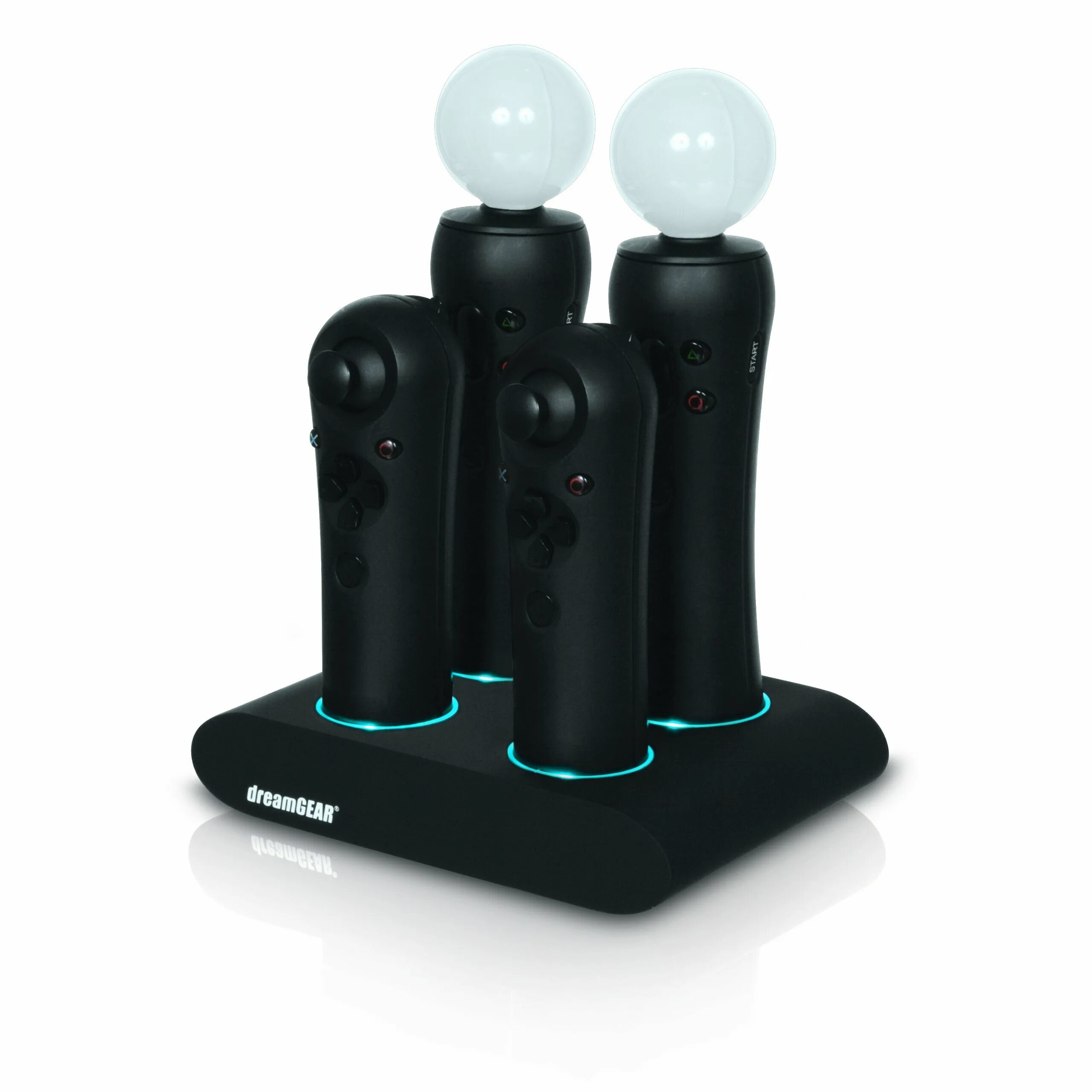 Пс аксессуары. Ps3 контроллер к PS move. Оборудование для ПС 3 мув. Муви для ps3. DREAMGEAR Quad Dock Pro.