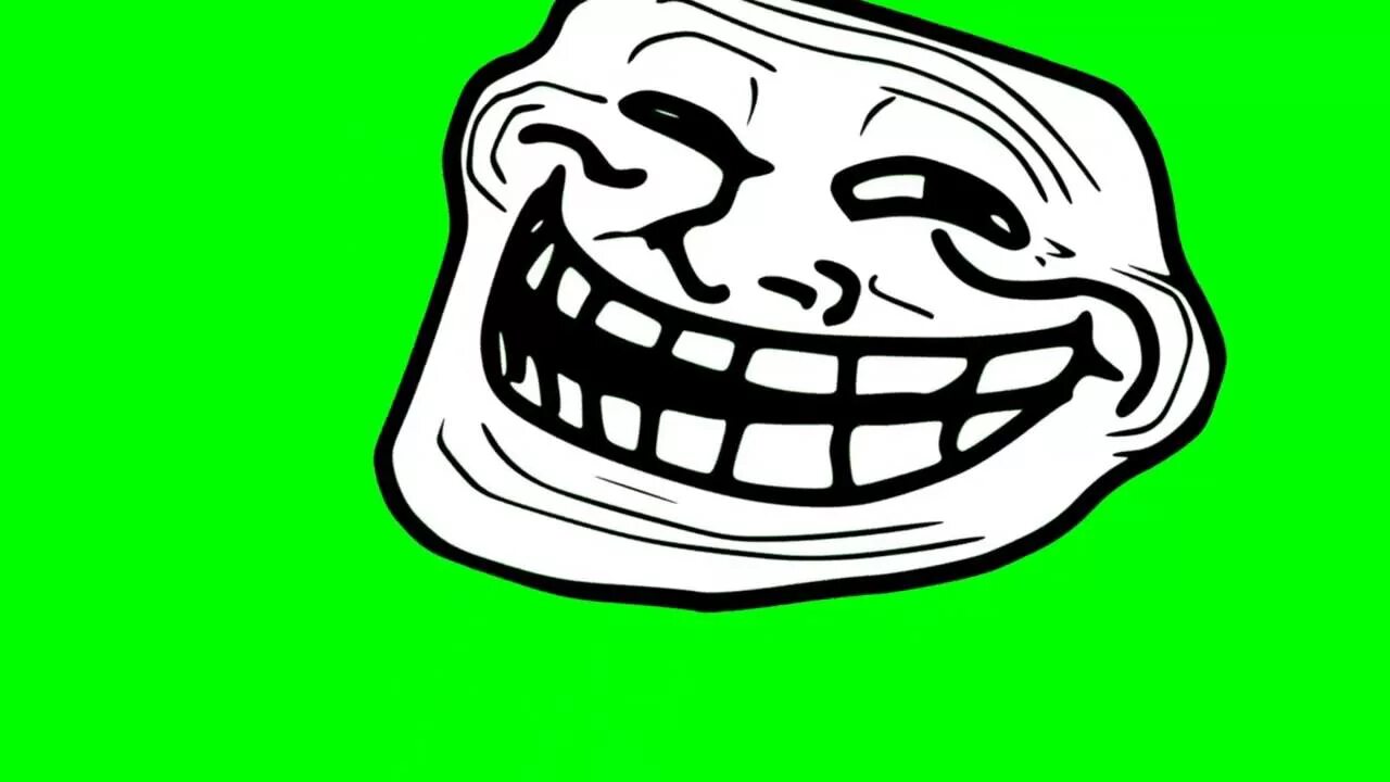 Видео вставки для монтажа. Тролль на зелёном фоне. Лицо тролля на зелёном фоне. Мемы на зелёном фоне. Trollface на зелёном фоне.