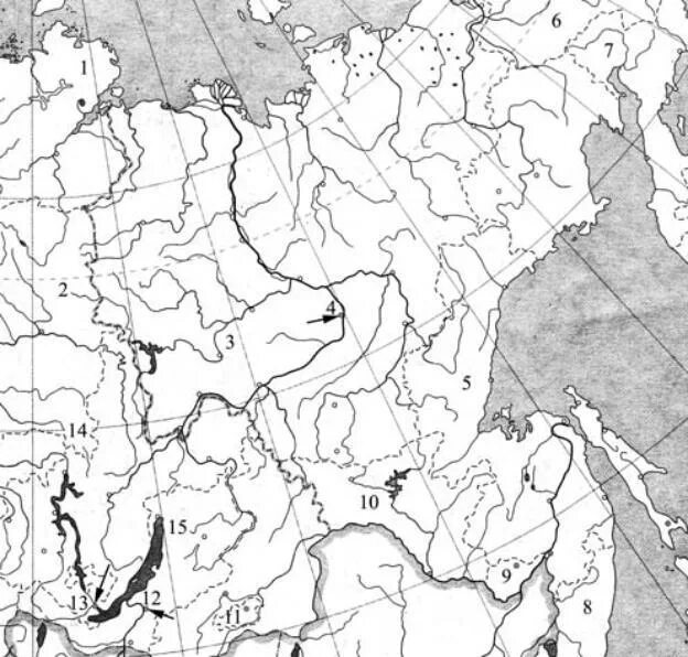 Средняя сибирь контурная карта. Дальний Восток география 9 класс карта. Сибирь на контурной карте России. Контурная карта азиатской части России. Северо-Восток России контурная карта.