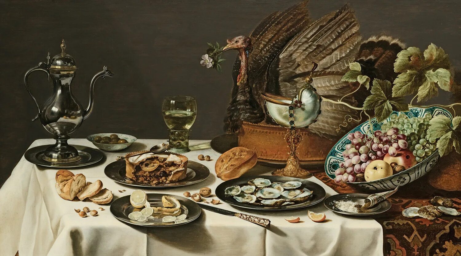 Флорис Ван Дейк натюрморт с сырами 1615