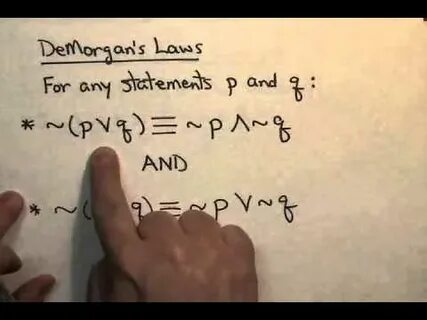Morgans law