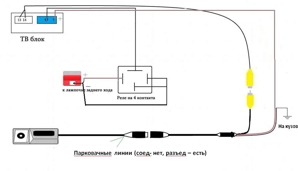 Как подключить регистратор к магнитоле андроид