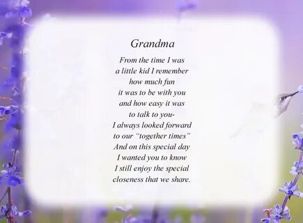 My grandmother was sister