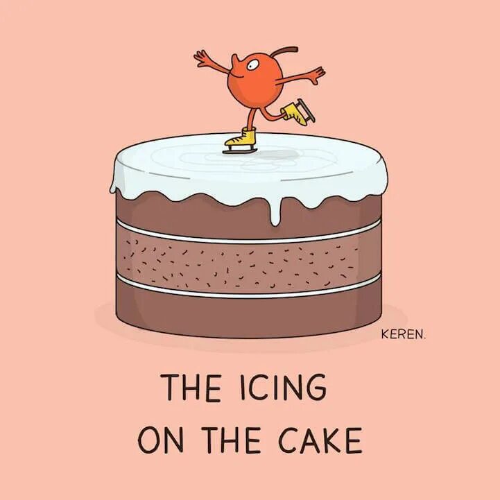 The Icing on the Cake идиома. Идиомы иллюстрации. Английские идиомы иллюстрации. Идиомы с рисунками. Английское слово торт