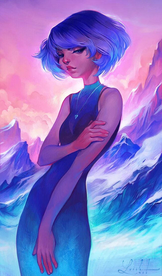 Loish. Loish художница. lois художница. лоиш художник. лоис ван баарле иллюстрации.