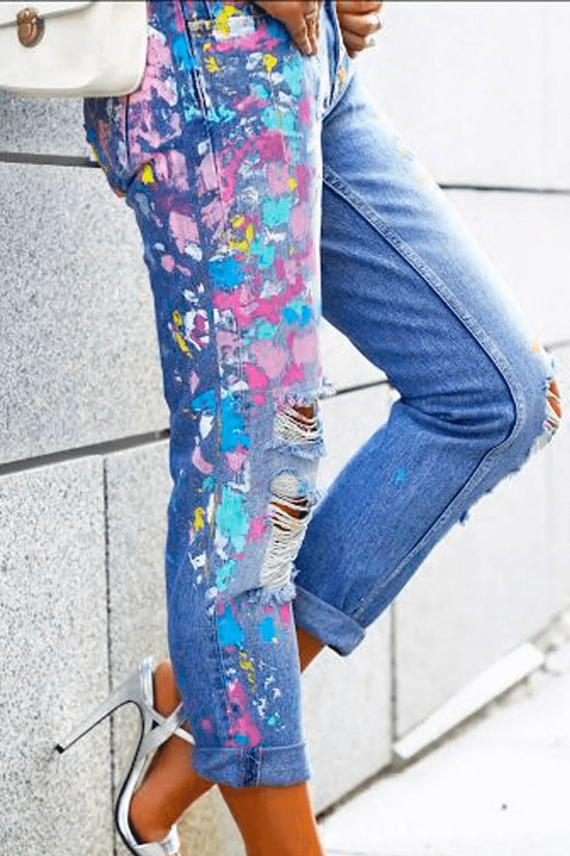 Разрисованные джинсы. Джинсы с декором. Джинсы декорированные. Разукрашенные джинсы. Как украсить джинсы