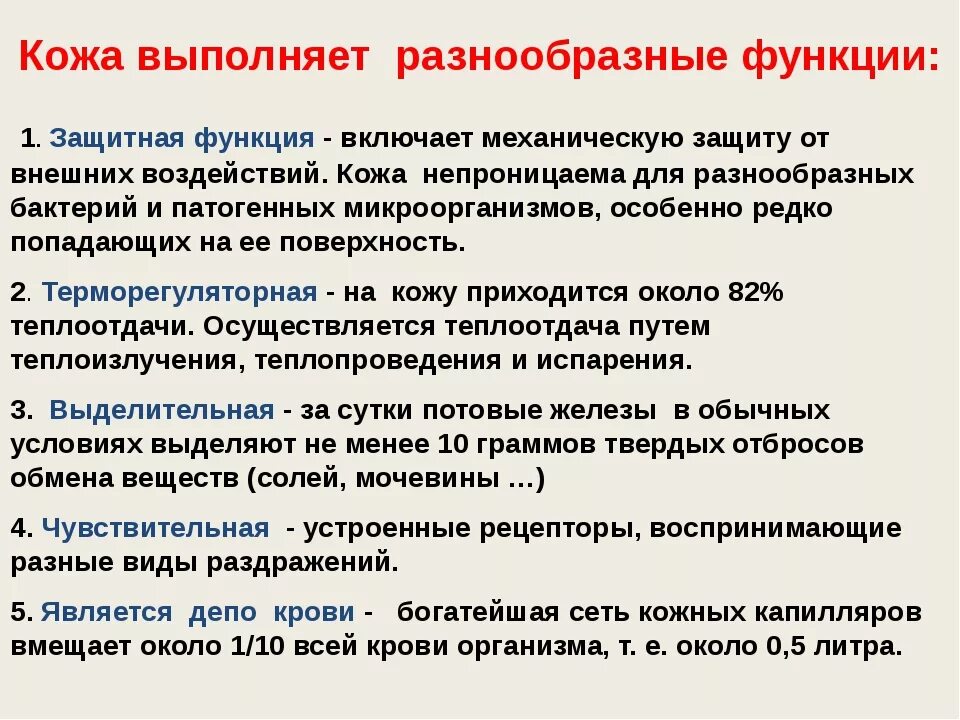 Какую функцию выполняет кожа тест. Функции кожи человека. защитная функция кожи. какие функции выполняет кожа. защитная функция кожи человека.